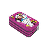 ASTUCCIO 3 ZIP MINNIE&DAISY