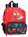 ZAINO ASILO / PASSEGGIO MARVEL GO SPIDEY CON PORTACHIAVI