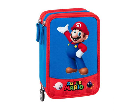 Astuccio 3 zip Super Mario 2021/2022