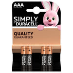 Batteria DURACELL AAA SIMPLY alcaline mini stilo