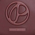 BORSA A SPALLA PEPE JEANS MARA BORDEAUX