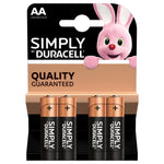 Batteria DURACELL AA SIMPLY alcaline stilo